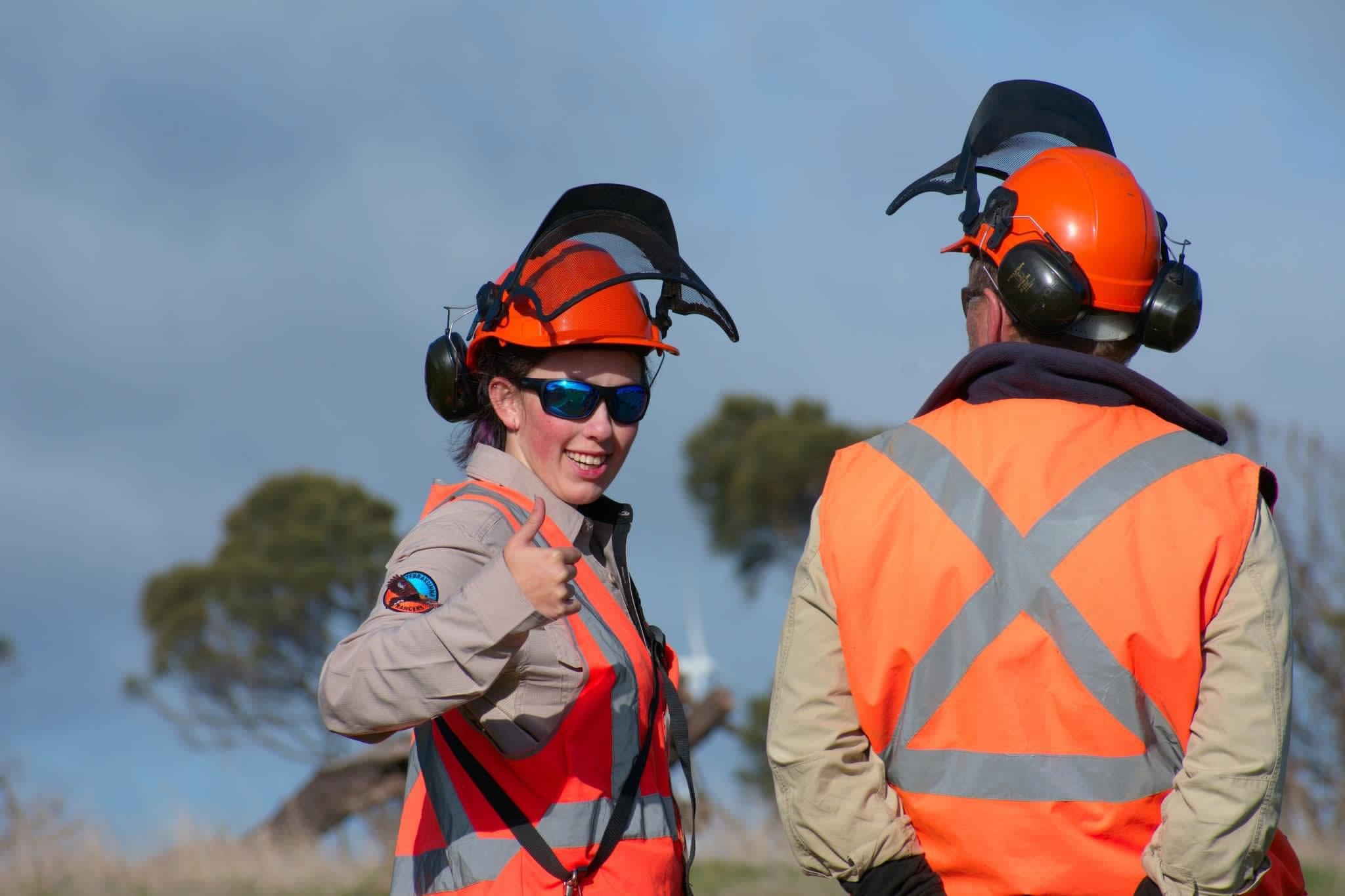 CULTURAL FIRE PEOPLE Aboriginal rangers in firefighting gear